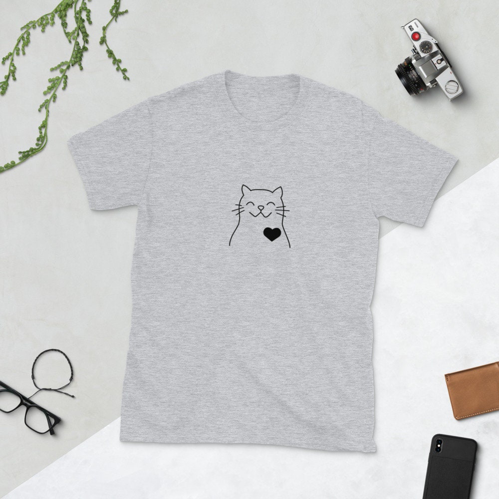 Cat Lover Tshirt Etsy