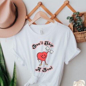 Don't Skip A Beat png, Retro png Designs, Retro Sublimation, Workout png, Retro Herz png, Workout png designs, trendy png Bild 4