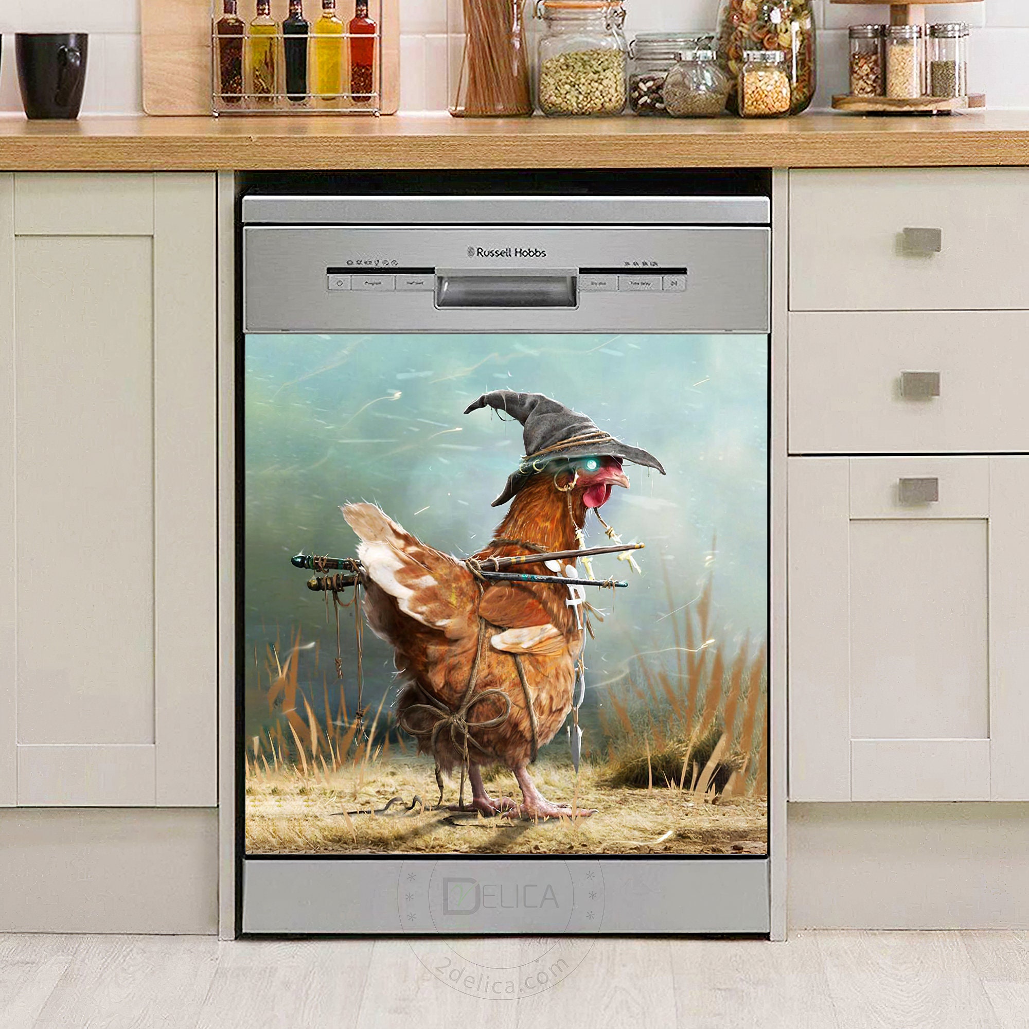 Custom CHICKEN Decor Kitchen Dishwasher CoverMother's Day Etsy