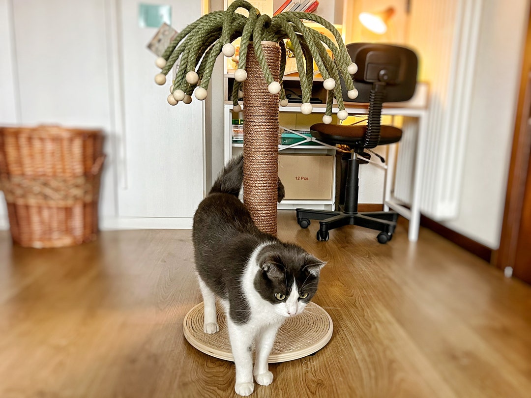 Rollys Palm Cat Scratcher Post Etsy