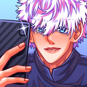 Gojo Print | Jujutsu Kaisen