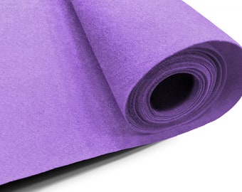 Eovea - Acrylic Felt Fabric - 72" Inch Wide -1.6mm Thick Felt -Lavender - Craft Supplies - Sewing, Cushion and Padding, DIY Arts & Crafts