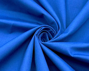EOVEA - Cotton Polyester Fabric by The Yard–60" Wide Broadcloth Fabric, Soft, Lightweight & Breathable Material for Lining, Curtains, Sewing