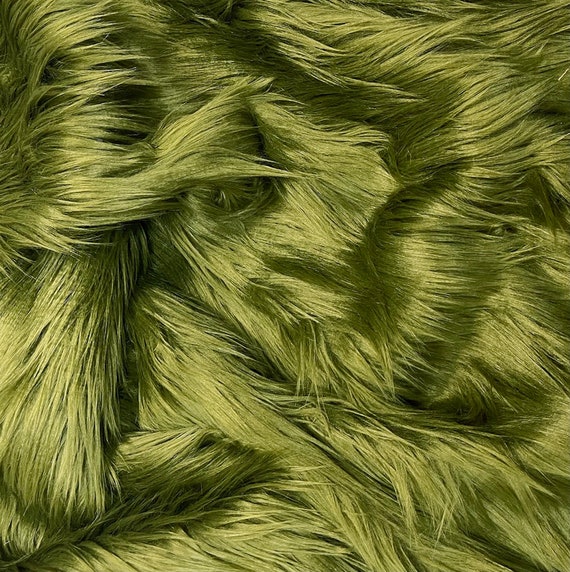 Olive green fur vest discount