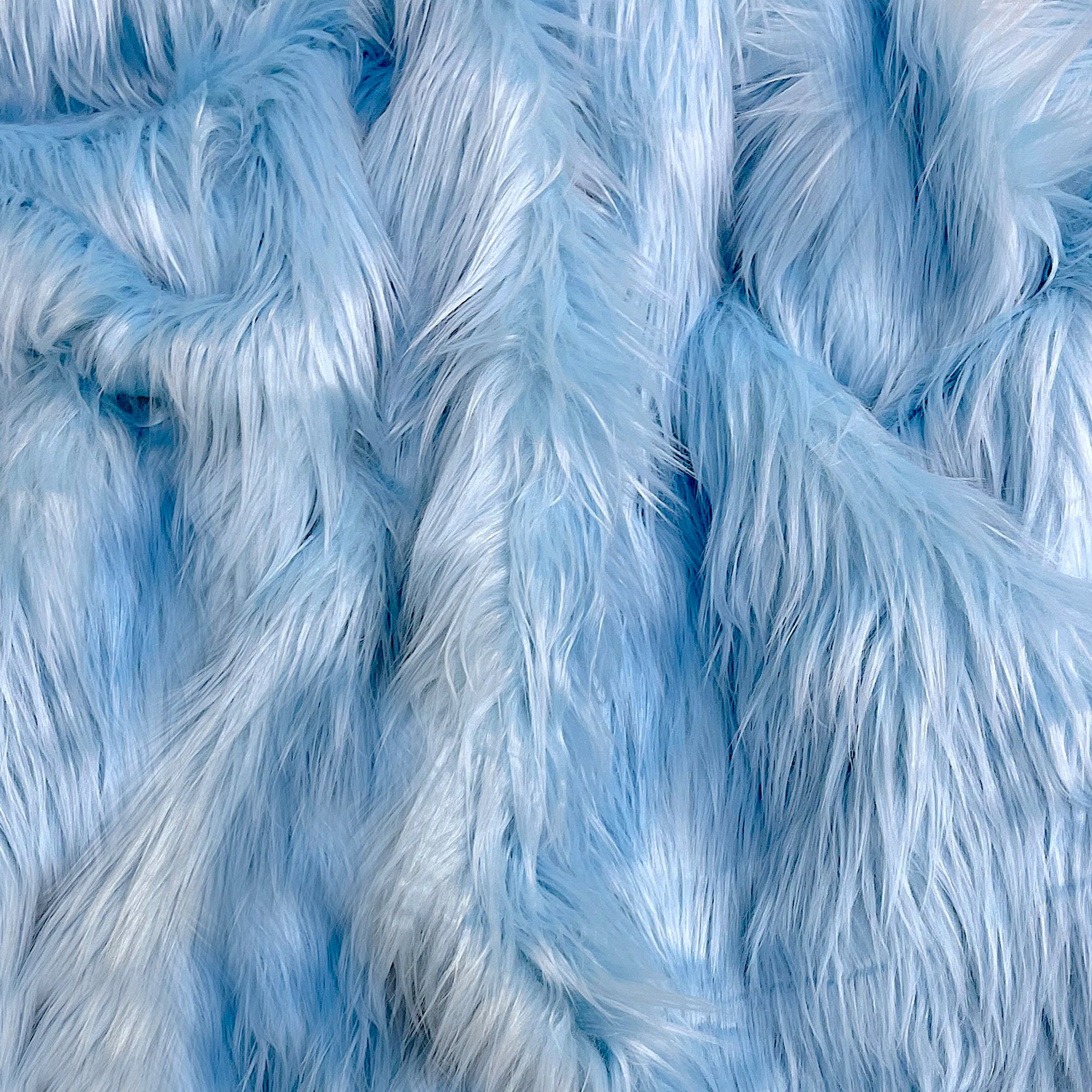 Blue Fur Vest - Etsy