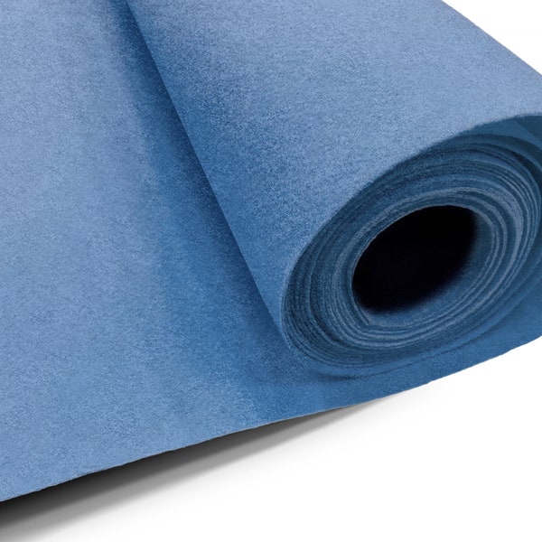 Eovea - Acrylic Felt Fabric - 72" Inch Wide -1.6mm Thick Felt - Baby Blue - Craft Supplies -Sewing, Cushion and Padding, DIY Arts & Crafts
