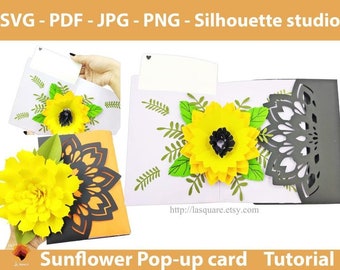 Download Clip Art Art Collectibles Woman 5x7 Card Girl Flower Butterfly Pop Up 3d Birthday Card For Cutting Machines Svg Dfx Eps Birthday Card For Her Cousin Mom Sister