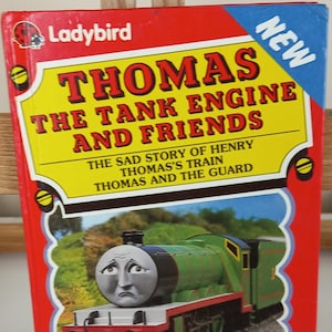 Vintage 1988 First Edition Thomas The Tank Engine and Friends - The Sad Story of Henry, Thomas&#39;s Train, Thomas & the Guard*Railway Series*