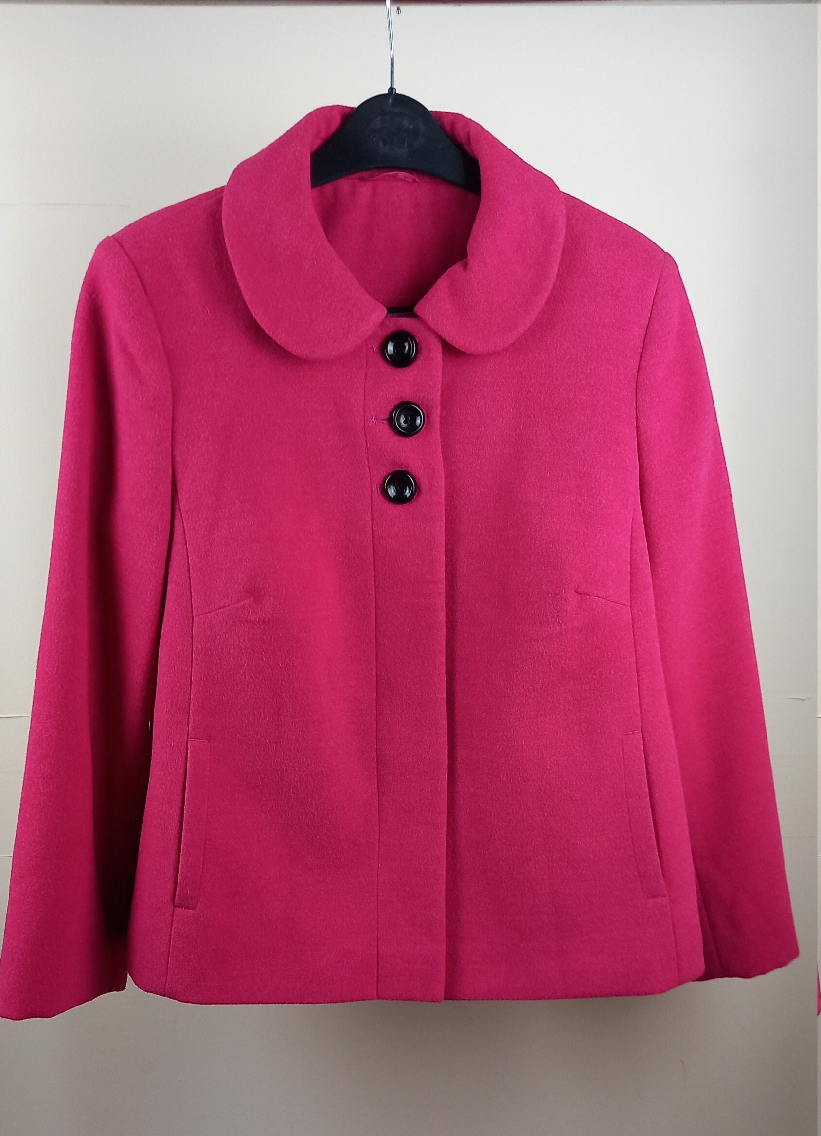 Peter Pan Collar Coat - Etsy