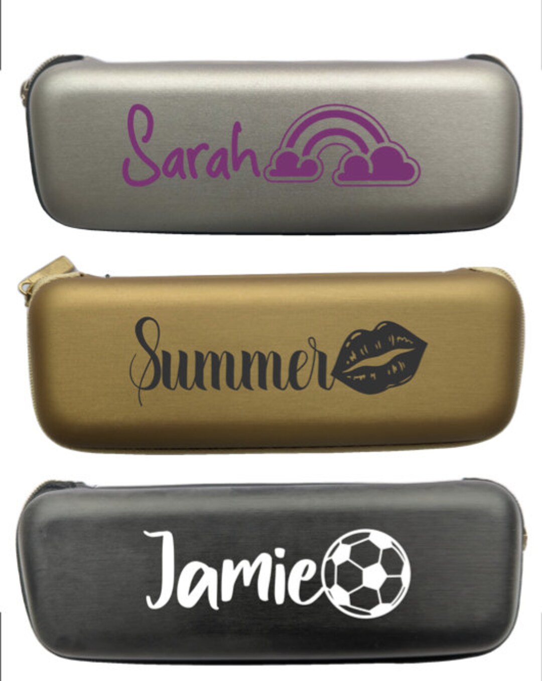 Personalised Glasses Case Zip Hard Case Sun Glasses Sunglass Etsy UK