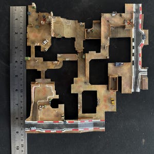 CS:GO, 3D MAP, handgeschilderd, The Dust