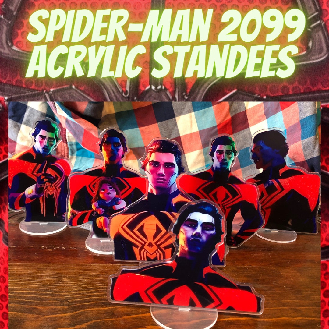 Spider-Man Miles Morales Coaster & Keychain by nerdyviews