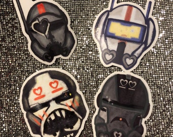 Star Wars Lindas pegatinas de lotes malos por MyWarriorWays