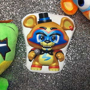 Five Nights of Freddy Security Breach Glamrock Freddy Fazbear carte sac à main sac à main funko contour