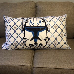 Star Wars Captain Rex Body pillow (King)  or Standard pattern pillowcase -pillow case only -