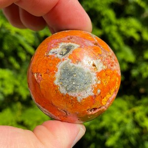 Memorable Magma Chalcedony Spheres (You Choose)