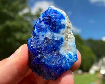 RARE Raw Hauyne Specimen with Pyrite, 190 Carats