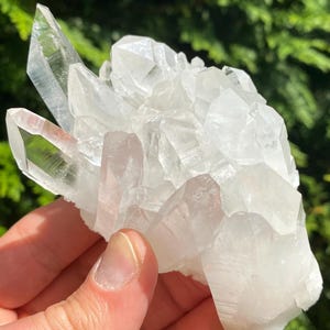 Natural Arkansas Quartz Cluster, 295 Grams