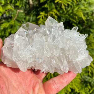 Natural Arkansas Quartz Cluster, 1.45 LBS
