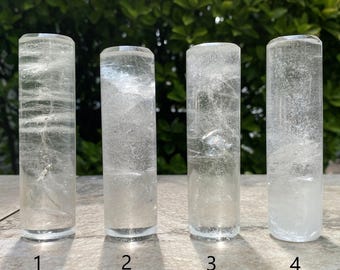 Himalayan Quartz Harmonizers, Hand-Carved (You Choose)