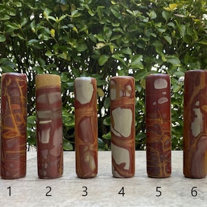 Noreena Jasper Harmonizers, Hand-Carved (You Choose)