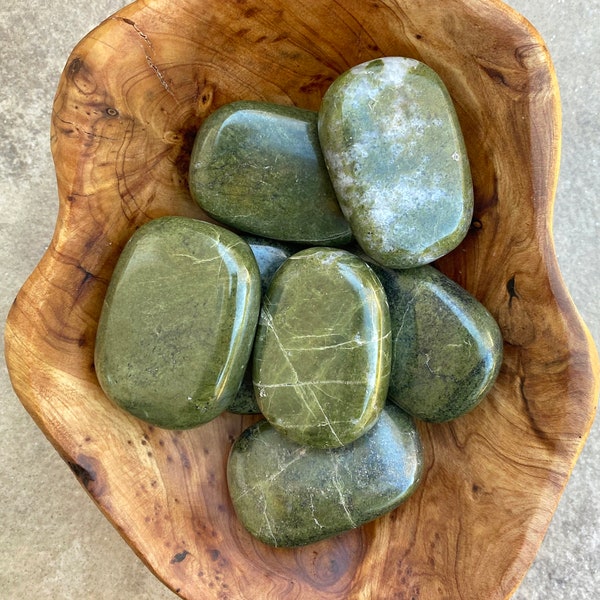 Vivid Vessonite (Vesuvianite) Large Palm Stones (100+ Grams)