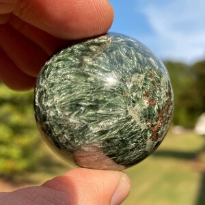 45mm Stimulating Seraphinite Sphere