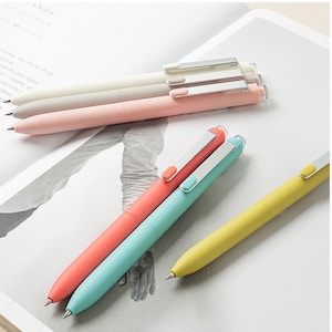 JIWUSHE Beat Gel Pen Fancy Morandi black ink gel pen 0.5mm
