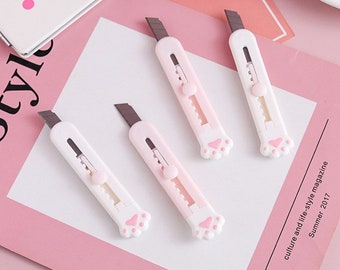 Kawaii Cat Paw Utility knife/Unique office supplies school supplies, cute stationery