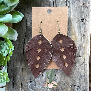 Multi Size Diamond Cutout Fringe Feather Earring Cutting Die, #194, fringe die, fringe earring die, dies, steel ruled die, feather die