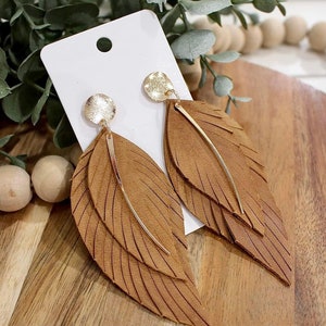 3.5” Fringy Feather Earring Cutting Die,#2 earring die, fringe die, fringe earring die, dies, steel ruled die, fringe die, feather die