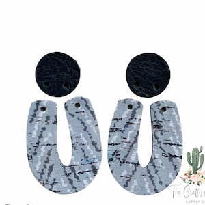 Troquel de corte de arete con conector en forma de U de 2 ", troquel de arete n. ° 23, troquel de caída en U, troqueles, troquel rayado de acero, troquel de arete en U circular, fabricación de aretes