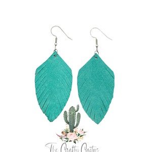 2.25” Pointed Fringe Feather Earring Die, #155 Die cutting, Earring Cutting Die, Earring Die, Feather Earring Die, feather die, feather