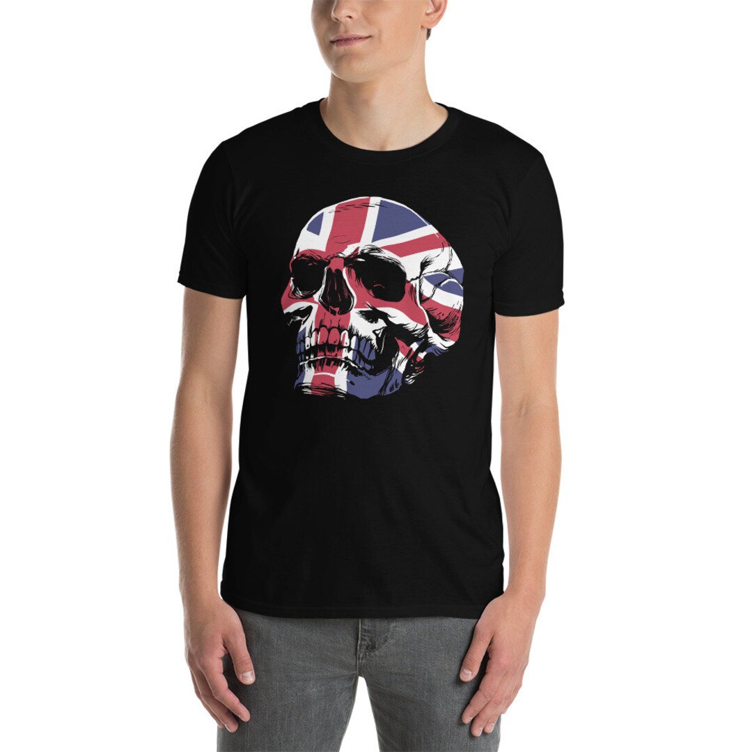 Union Jack Skull Union Jack Skeleton British Isles UK Flag - Etsy