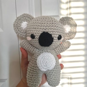 Crochet Koala Plushie | Koala Amigurumi
