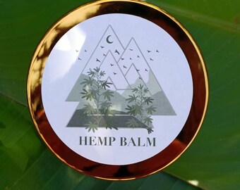 Organic Hemp Balm with olive oil