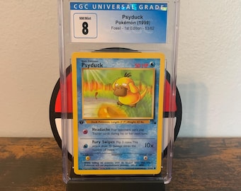 3D Printed Poké Ball Display Stand for Graded PSA/CGC Cards