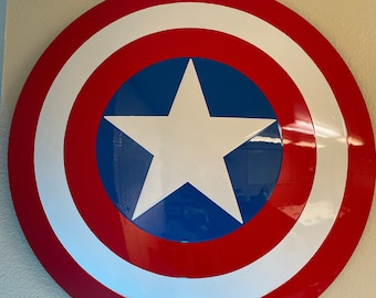 Captain America Shield Wall Mount / Super Hero Shield Display