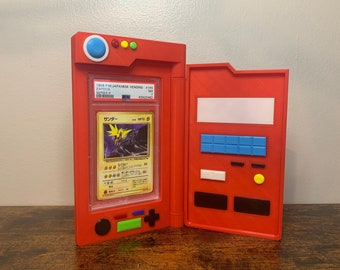 3D Printed Graded Card Pokédex Display Case