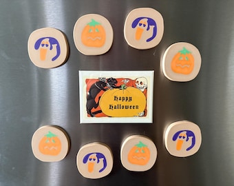 3D Printed Spooky Halloween Sugar Cookie Magnets