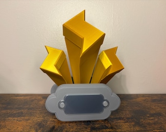 3D Printed Lightning Cup Trophy as seen in Mario Kart 8