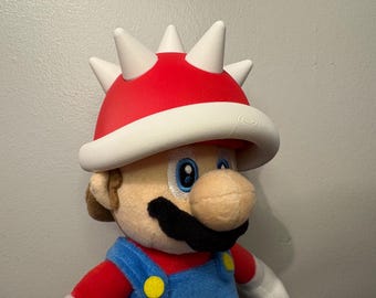 3D printed Spiny helmet for 9” Super Mario plush