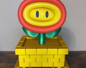 3D Printed Flower Cup Trophy as seen in Mario Kart 8