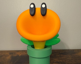 3D Printed Potted Talking Wonder Flower Super Mario Wonder Decoration