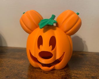3D Printed Mickey Mouse Jack-O-Lantern