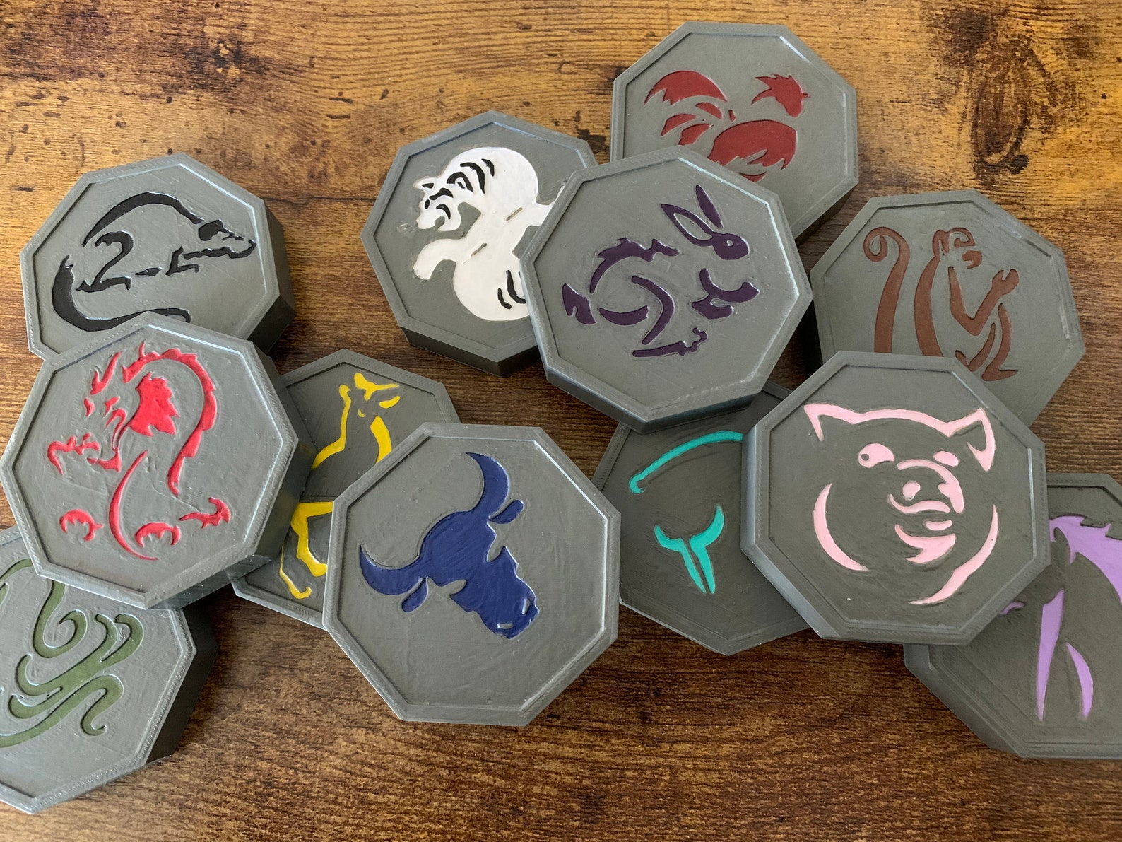 Jackie Chan Adventures TALISMANS set of 12 | Etsy