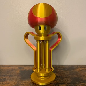 3D Printed Mushroom Cup Trophy as seen in Mario Kart 8