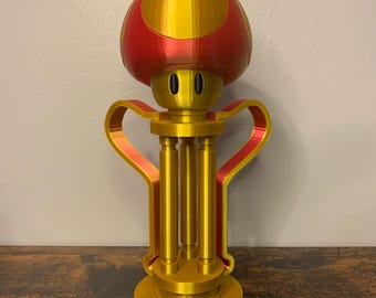 3D Printed Mushroom Cup Trophy as seen in Mario Kart 8