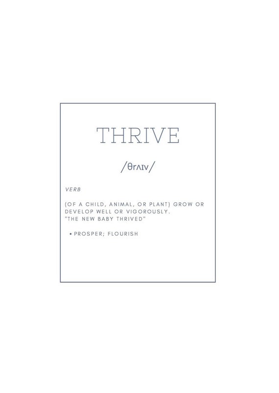 end thrive meaning end thrive meaning