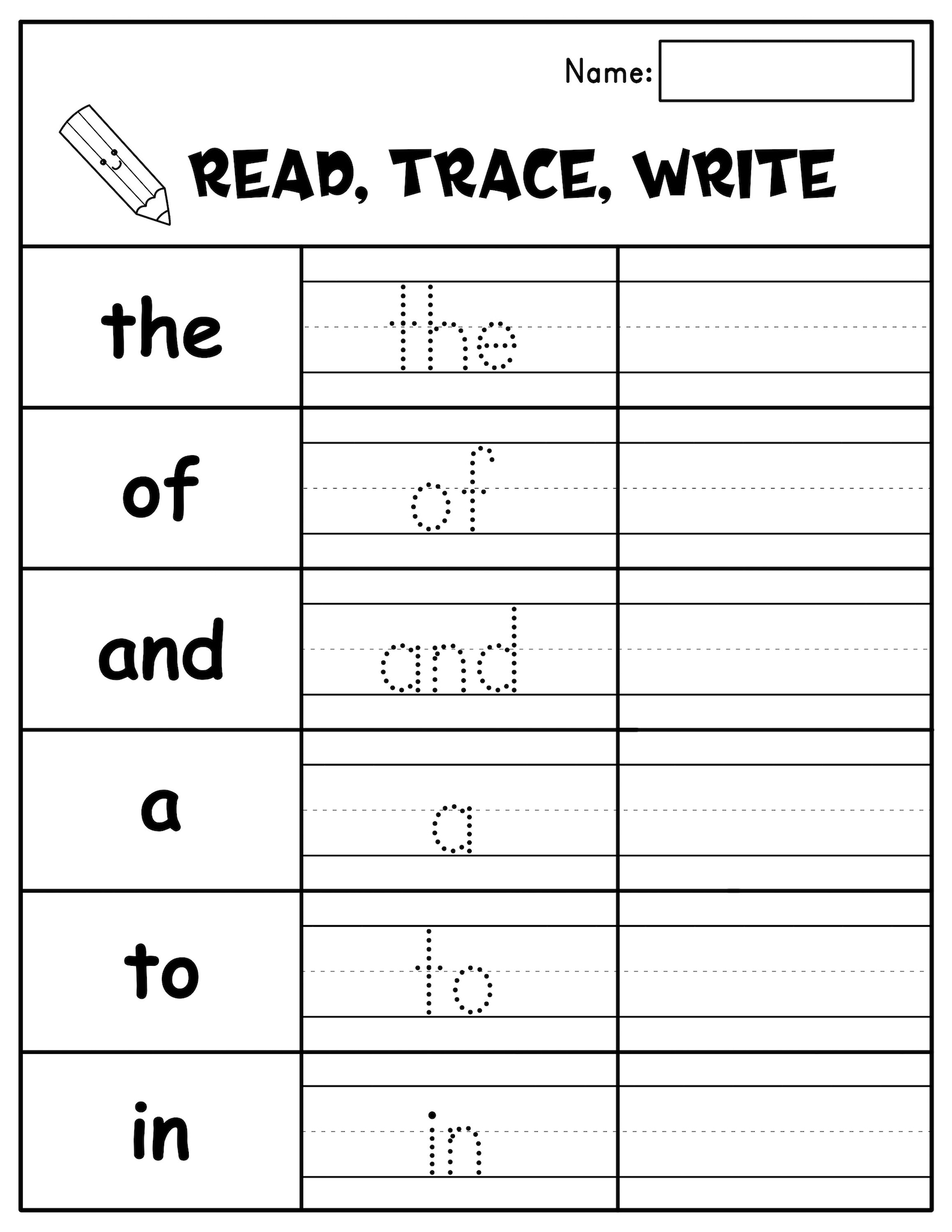 300 Printable Sight Words 50 Pages Fry 1st Hundred Sight Words 300 printable sight words 50 pages fry 1st hundred sight words